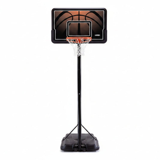 Height Adjustable Portable Basketball System, 44 Inch Backboard