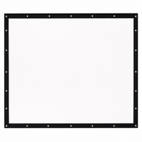 Golf Simulator Impact Screen Designed for Home Practice, Reinforced Borders, Double Grommets, Portable Setup
