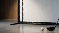 Golf Simulator Impact Screen – Golf Simulators W/Grommets, Borders, Bungee Cords — Lifestyle