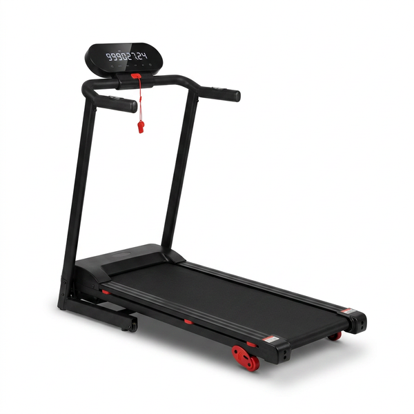 Walking Pad Treadmill with Handle Bar, 3.5HP Eelectric Treadmill for Home Small, 0.6-10MPH Small Walking Pad Treadmill with Incline, 400LBS Portable Treadmill with Handles for Home — Studio Shot